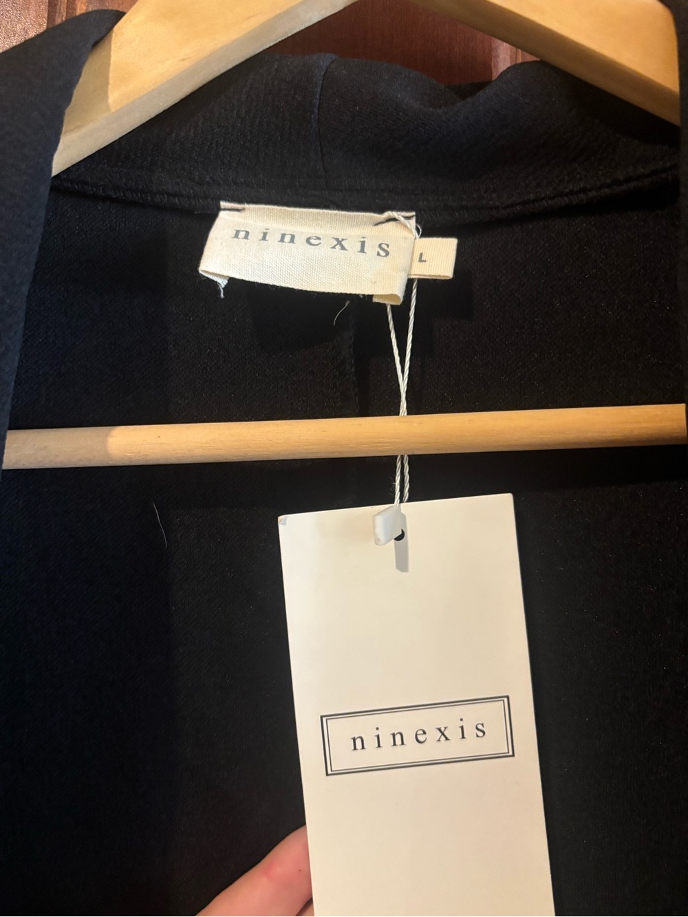 Ninexis Women's Black Sweater - Elegant Classic Knit